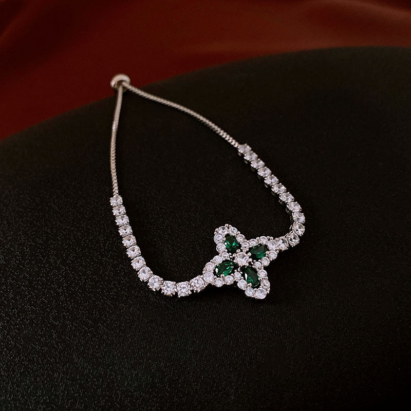 Emerald Bloom – Lucky Luxe Bracelet