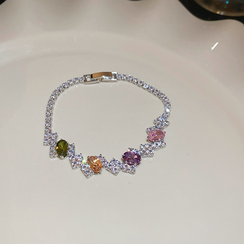 Crystal Bloom – Funkelndes Armband