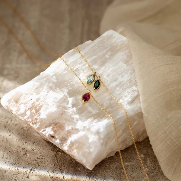 Leaf - Halskette gold