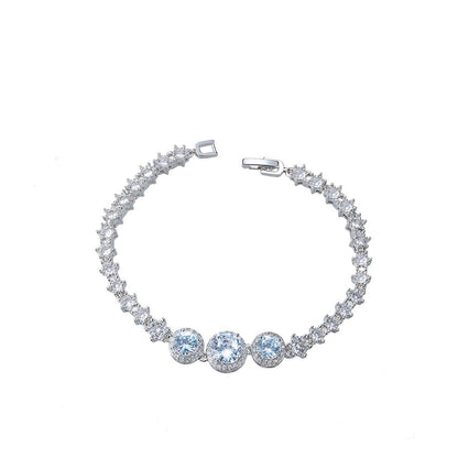 Diamond Bracelet - Silber