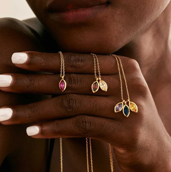 Leaf - Halskette gold