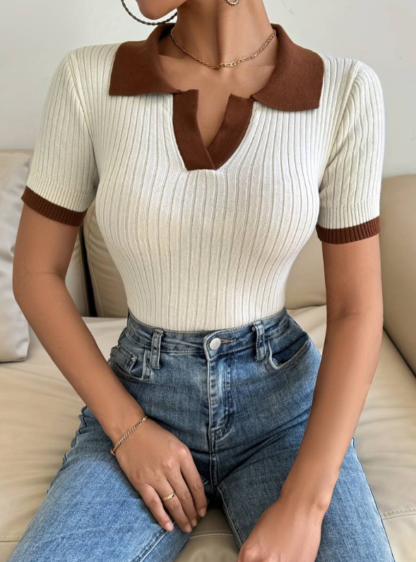 ALEXANDRIA - Notched Polo