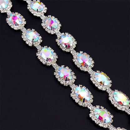 EDELSTEINTROPFEN-Halskette