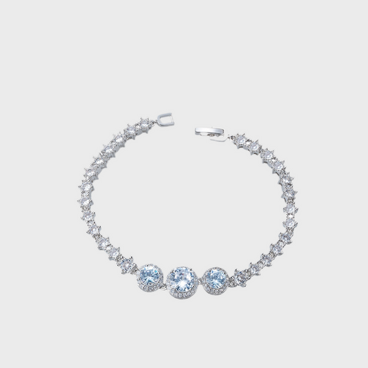 Diamond Bracelet - Silber