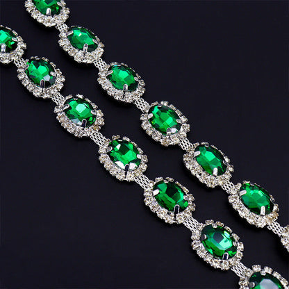 EDELSTEINTROPFEN-Halskette