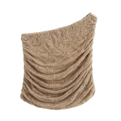 Zweiteiliges Set mit Drapierungen