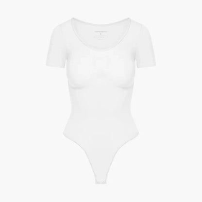 Shaping Bodysuit T-Shirt mit String