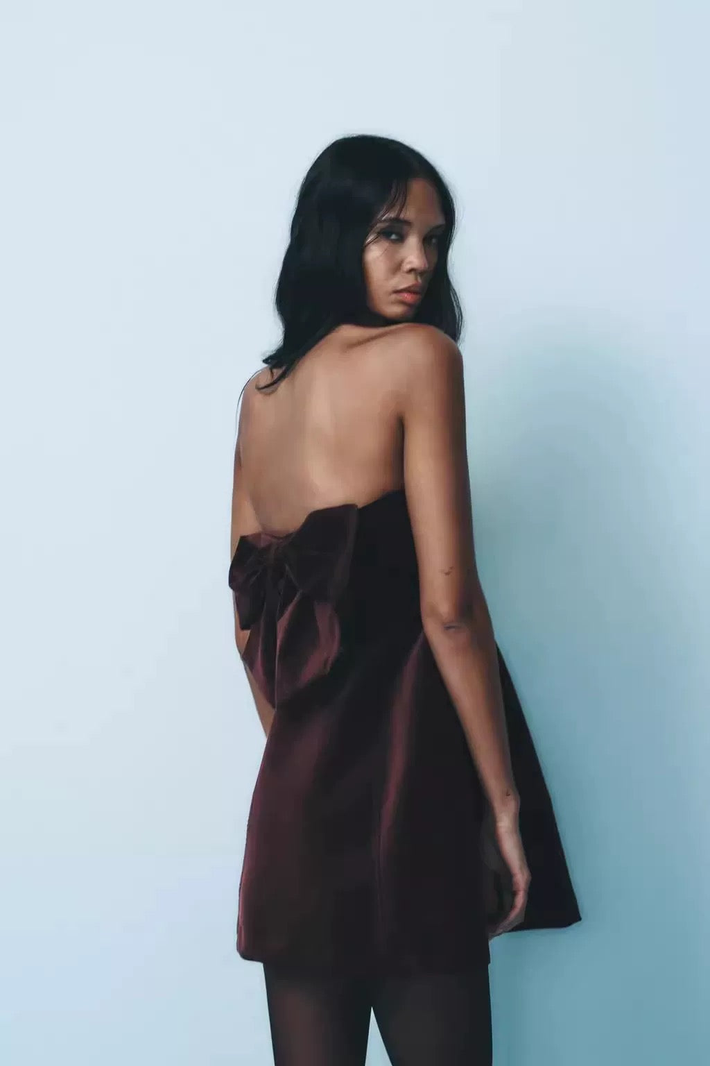 Elegantes Tiefrotes Dress