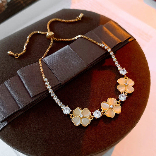 Golden Petal Luxe Bracelet