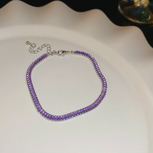 Violett Elegance – Zartes Armband