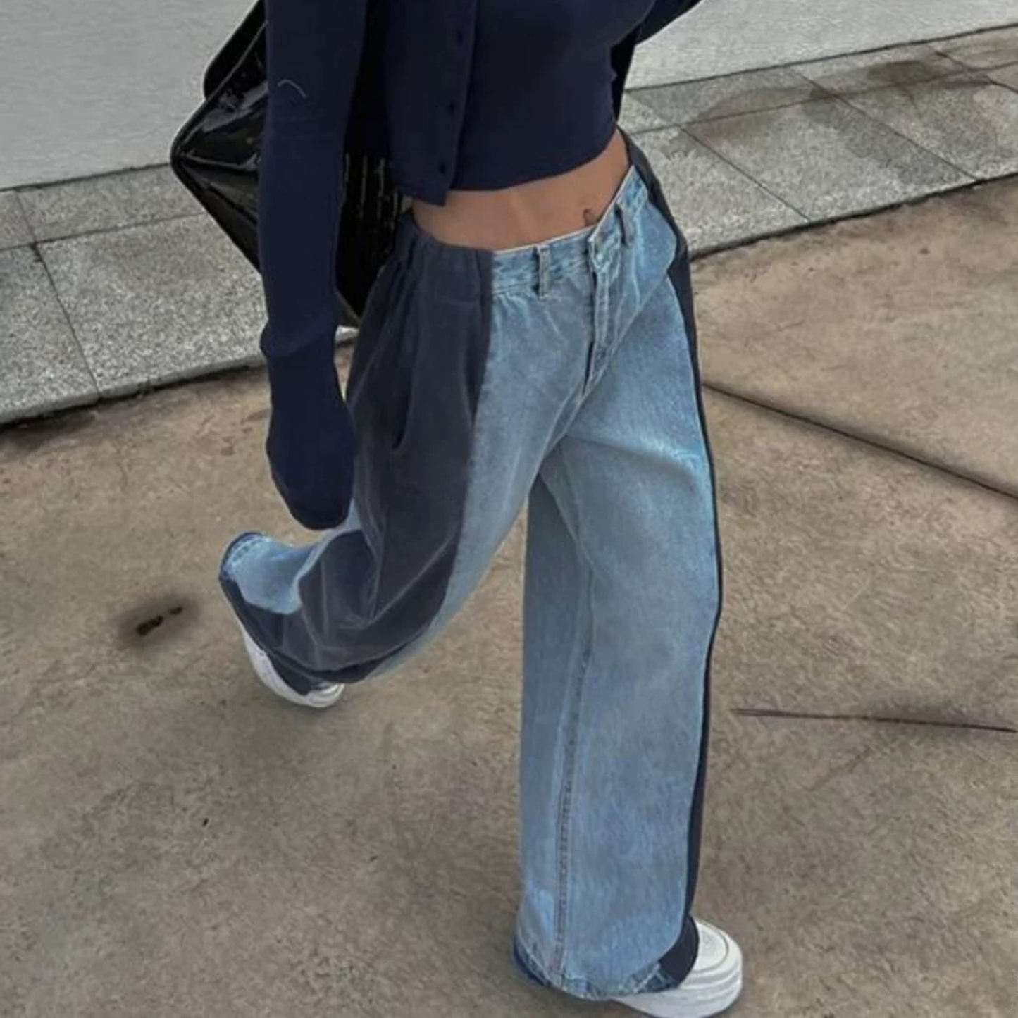 NEW Denim Patchwork-Jeans