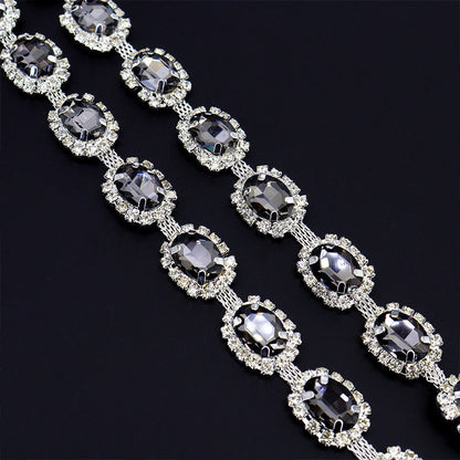 EDELSTEINTROPFEN-Halskette