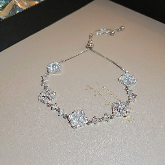 Pearl Whisper Charm Bracelet