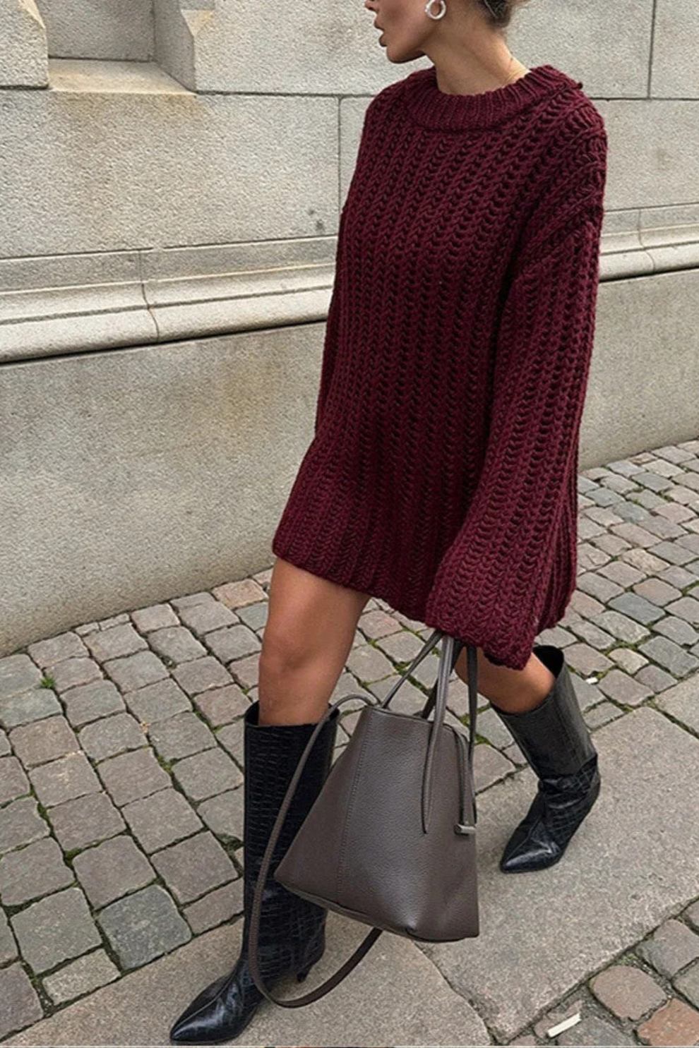 ALEXANDRA - STRICKPULLOVER