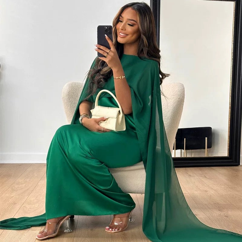 Fleur de Soie Abaya Dress