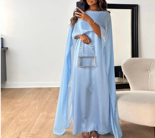 Fleur de Soie Abaya Dress