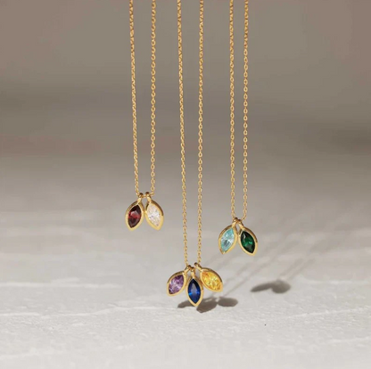 Leaf - Halskette gold