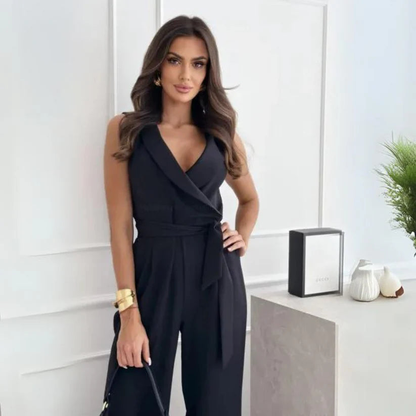 Elegance Wickel-Jumpsuit