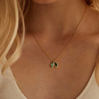 Leaf - Halskette gold