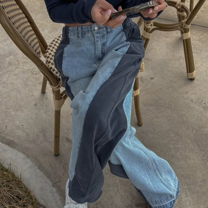 NEW Denim Patchwork-Jeans