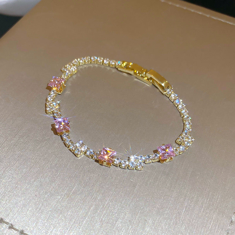 Pink Petal Bliss Bracelet