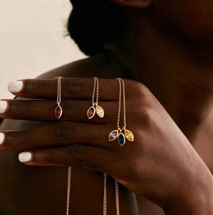 Leaf - Halskette gold