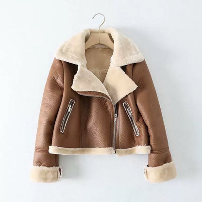 Winter Lederjacke