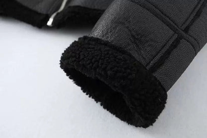 Winter Lederjacke
