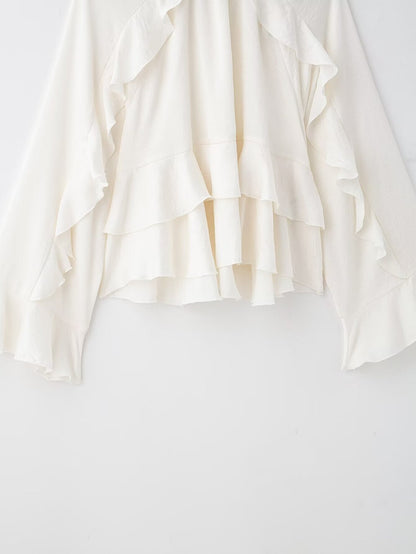 Boho - Rüschenbluse