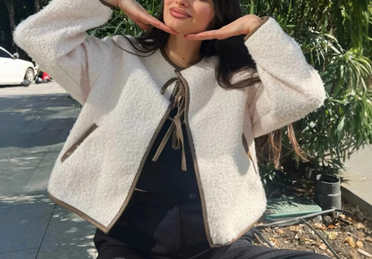 Belinda - Cardigan mit Schleife